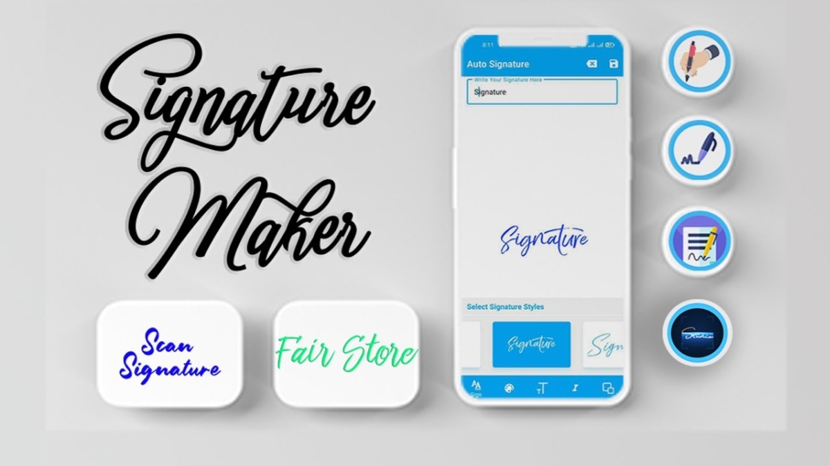 Signature maker App